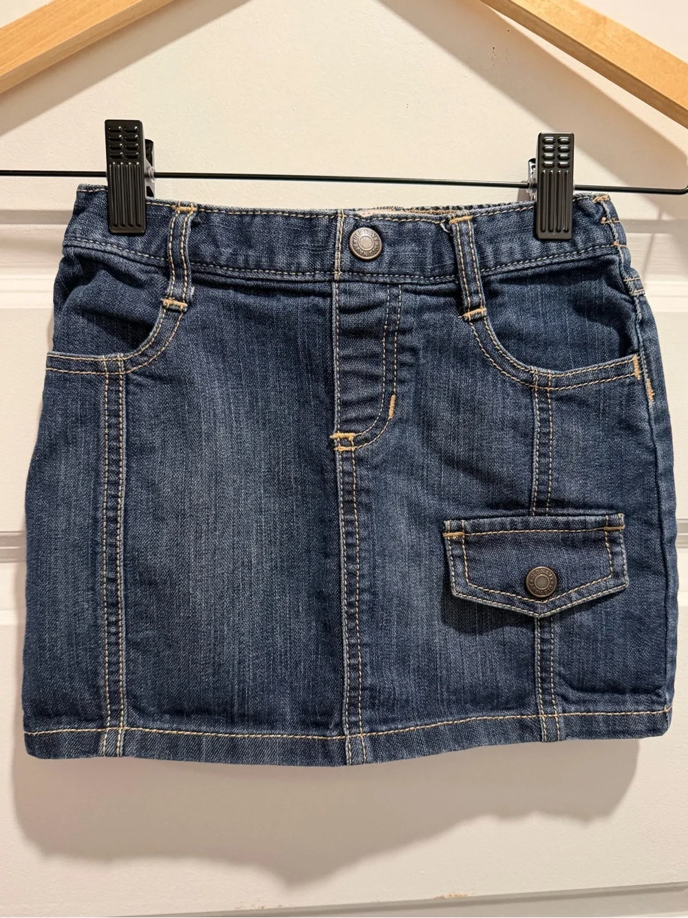 Toddler Girls Denim Mini Skirt Sz. 4T… CUTE!!